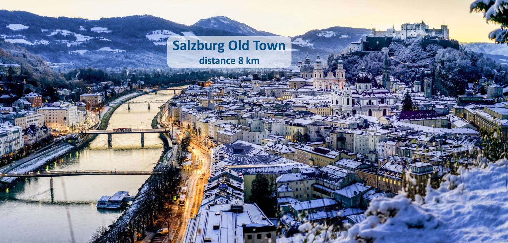 Mountain View Salzburg - Self Check-In - Apartments Grödig Kültér fotó